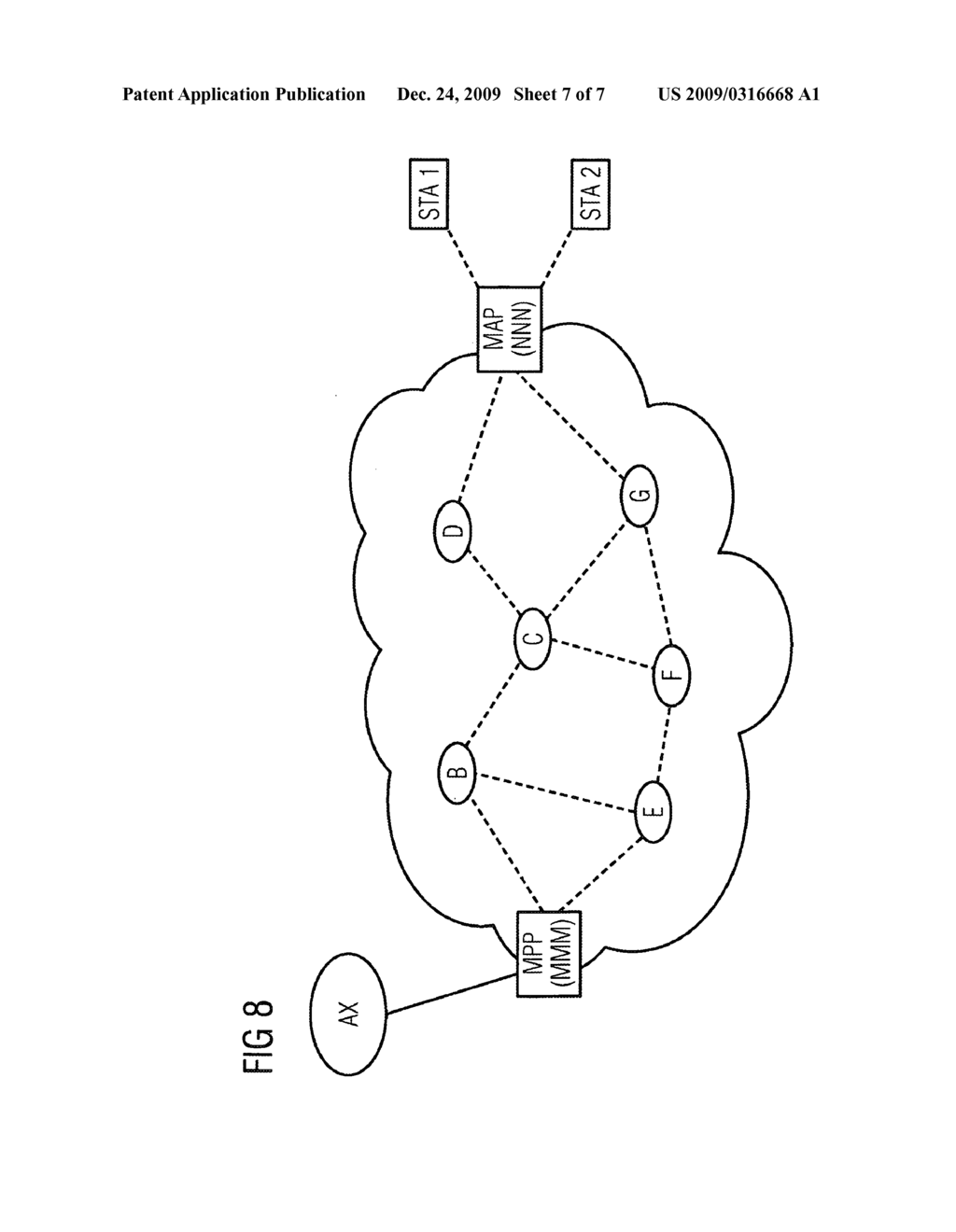 Method for generating extented route message, method for generating an extended route reply message, extended route request message, extended route reply message and first and second nodes - diagram, schematic, and image 08