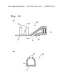 Applicator, and container for application substance diagram and image