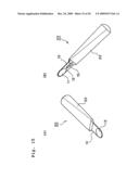 Applicator, and container for application substance diagram and image