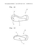 Applicator, and container for application substance diagram and image