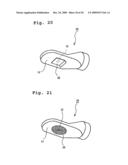 Applicator, and container for application substance diagram and image