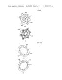 SCROLL COMPRESSOR HAVING ROTATION PREVENTION MECHANISM diagram and image