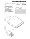 CABLE ASSEMBLY HAVING CONNECTOR WITH INTERIOR FRAMEWORK diagram and image