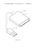 CABLE ASSEMBLY HAVING CONNECTOR WITH INTERIOR FRAMEWORK diagram and image