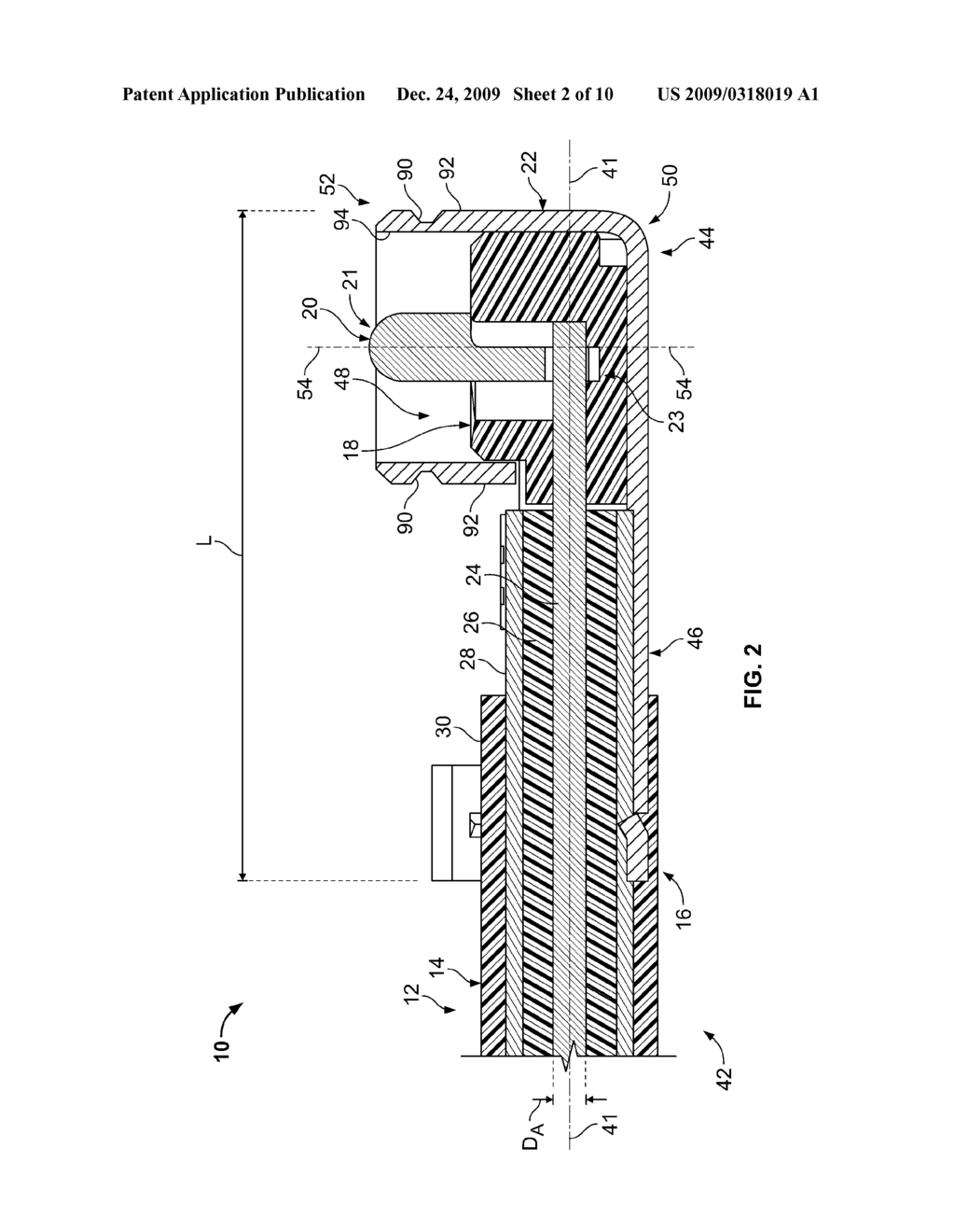 ELECTRICAL CONNECTOR FOR TERMINATING A COAXIAL CABLE - diagram, schematic, and image 03