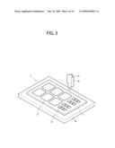 DEVICE FOR SUPPORTING SUBSTRATE AND EXAMINER FOR SEAL PATTERN OF LCD CELL USING THE SAME diagram and image