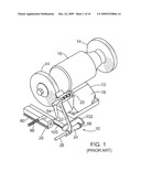 GRINDING AND HONING FIXTURE WITH CLAMPING JAWS diagram and image