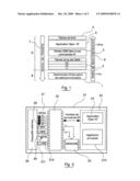 METHOD OF MANAGING THE SOFTWARE ARCHITECTURE OF A RADIO COMMUNICATION CIRCUIT, CORRESPONDING APPLICATION, COMPUTER PROGRAM PRODUCT AND CIRCUIT diagram and image