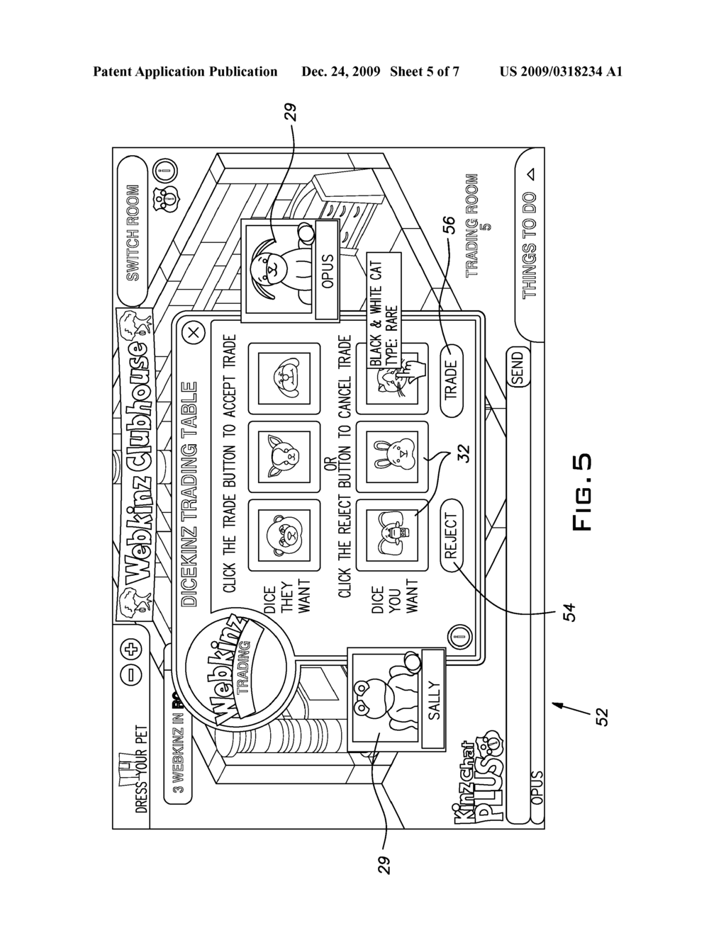 METHOD OF CONDUCTING A TRADE OF VIRTUAL ITEMS IN A VIRTUAL WORLD - diagram, schematic, and image 06