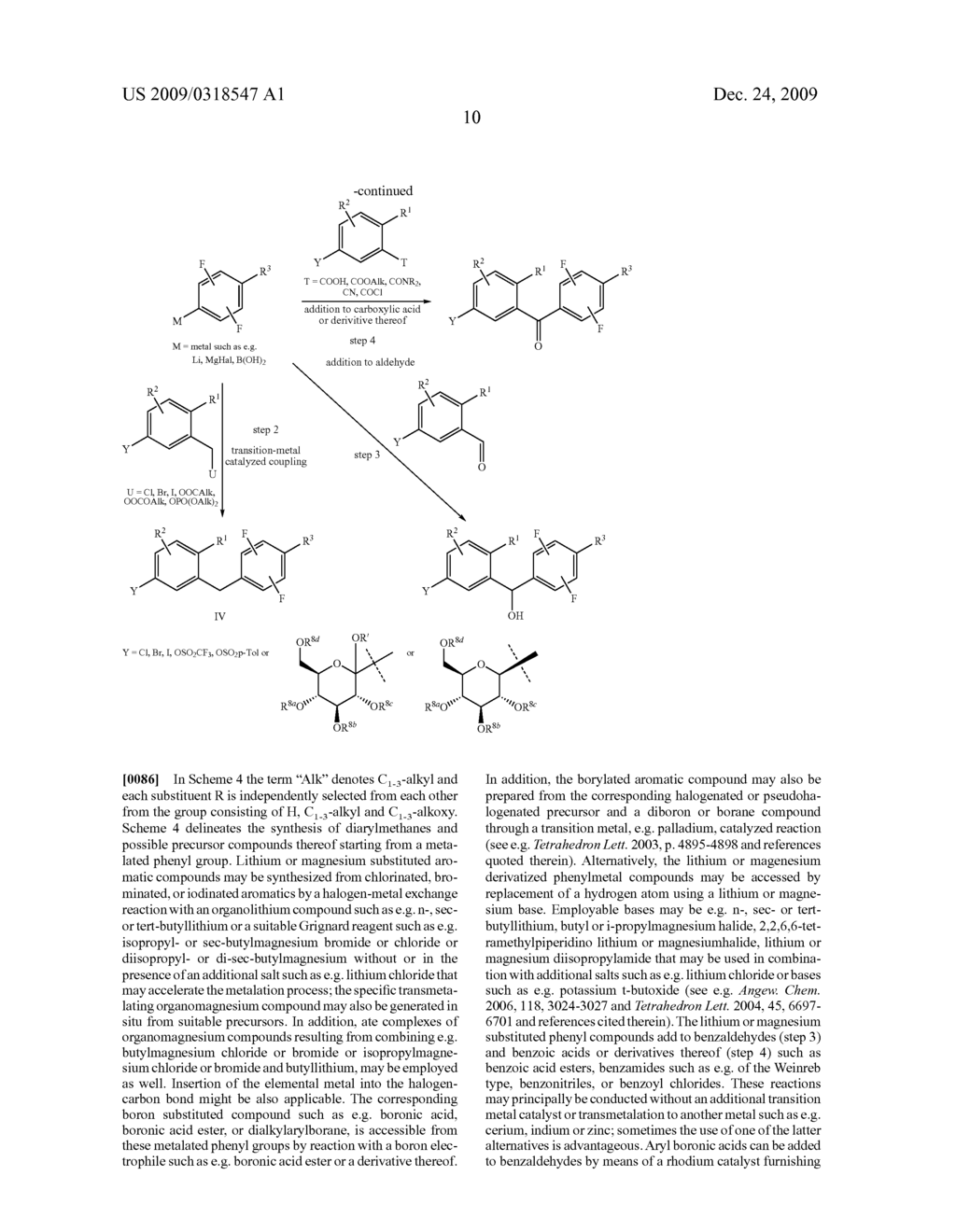 GLUCOPYRANOSYL-SUBSTITUTED DIFLUOROBENZYL-BENZENE DERIVATES, MEDICAMENTS CONTAINING SUCH COMPOUNDS, THEIR USE AND PROCESS FOR THEIR MANUFACTURE - diagram, schematic, and image 11