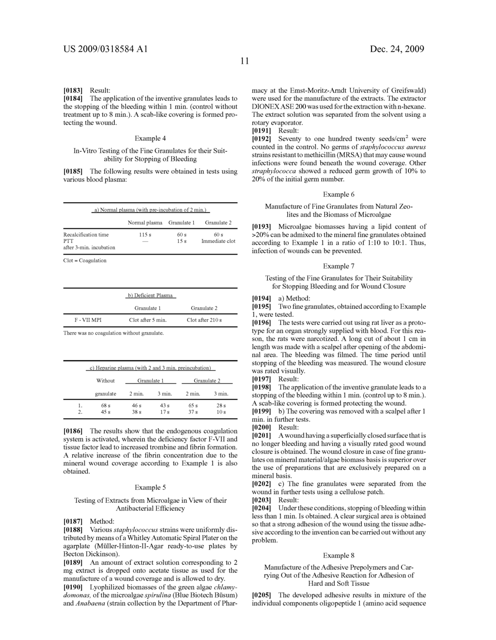 Adhesive for Medical Applications and Means for Haemostasis - diagram, schematic, and image 12