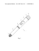 Injection Device with Electronic Detecting Means diagram and image