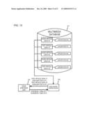 AUDIO CONTENT GENERATION SYSTEM, INFORMATION EXCHANGING SYSTEM, PROGRAM, AUDIO CONTENT GENERATING METHOD, AND INFORMATION EXCHANGING METHOD diagram and image