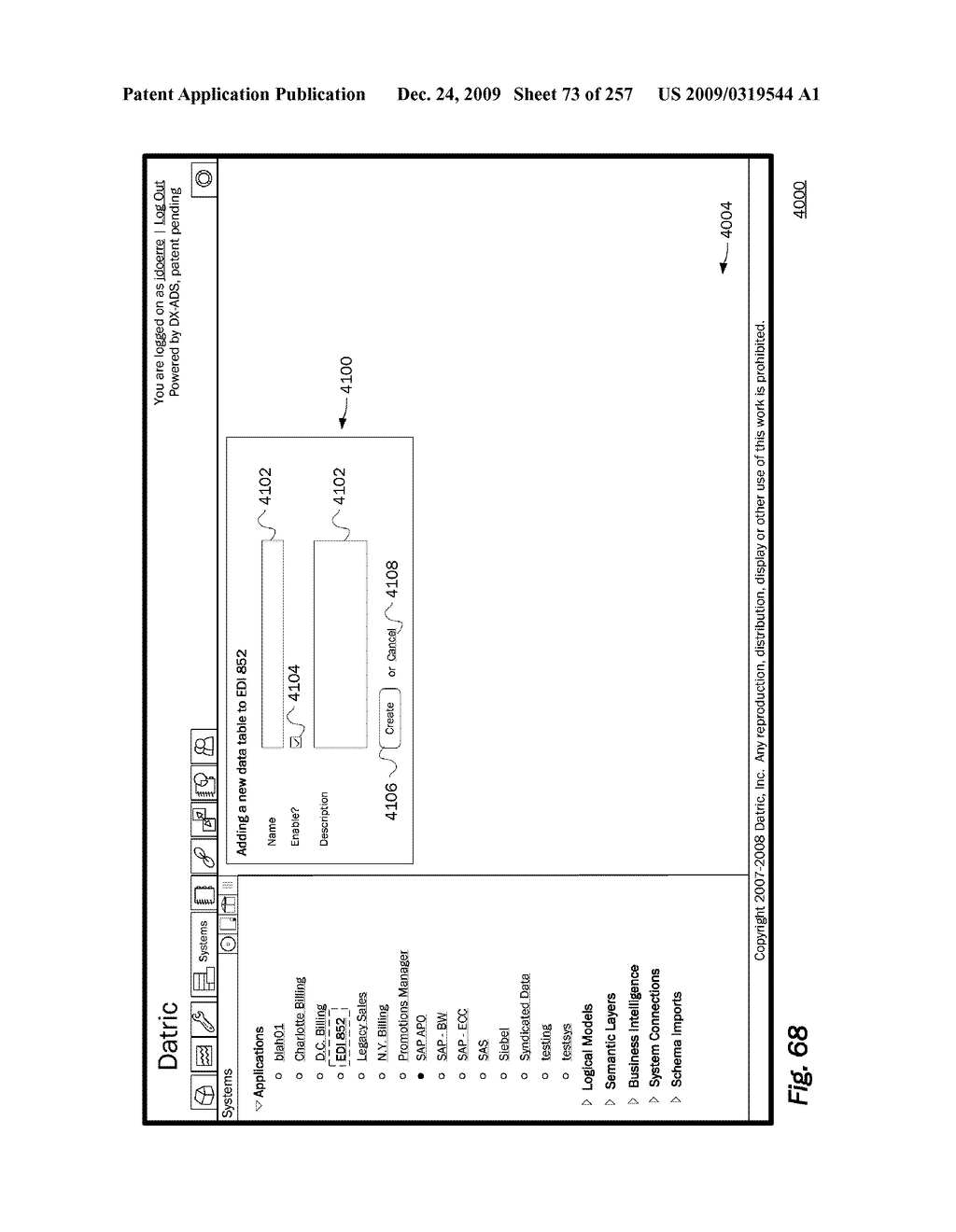 FACILITATING INTEGRATION OF DIFFERENT COMPUTER DATA SYSTEMS - diagram, schematic, and image 74