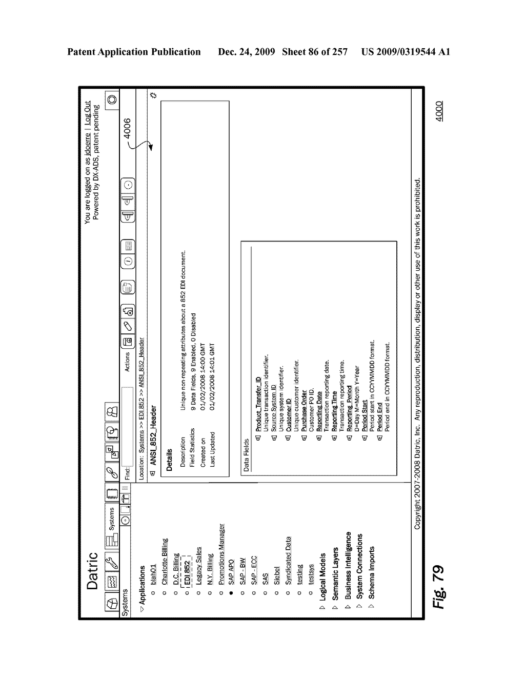 FACILITATING INTEGRATION OF DIFFERENT COMPUTER DATA SYSTEMS - diagram, schematic, and image 87