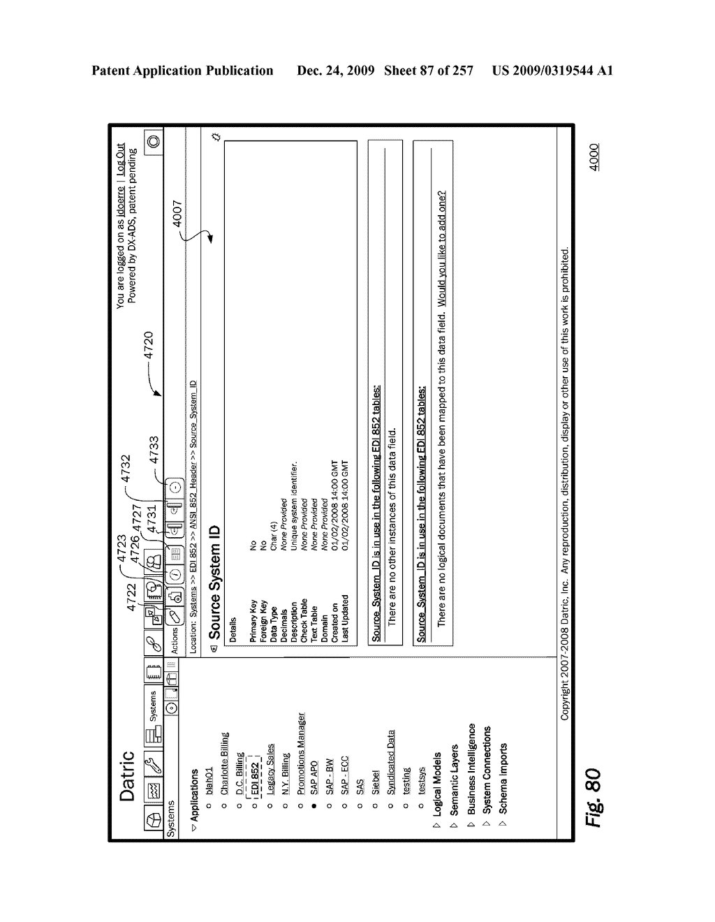 FACILITATING INTEGRATION OF DIFFERENT COMPUTER DATA SYSTEMS - diagram, schematic, and image 88