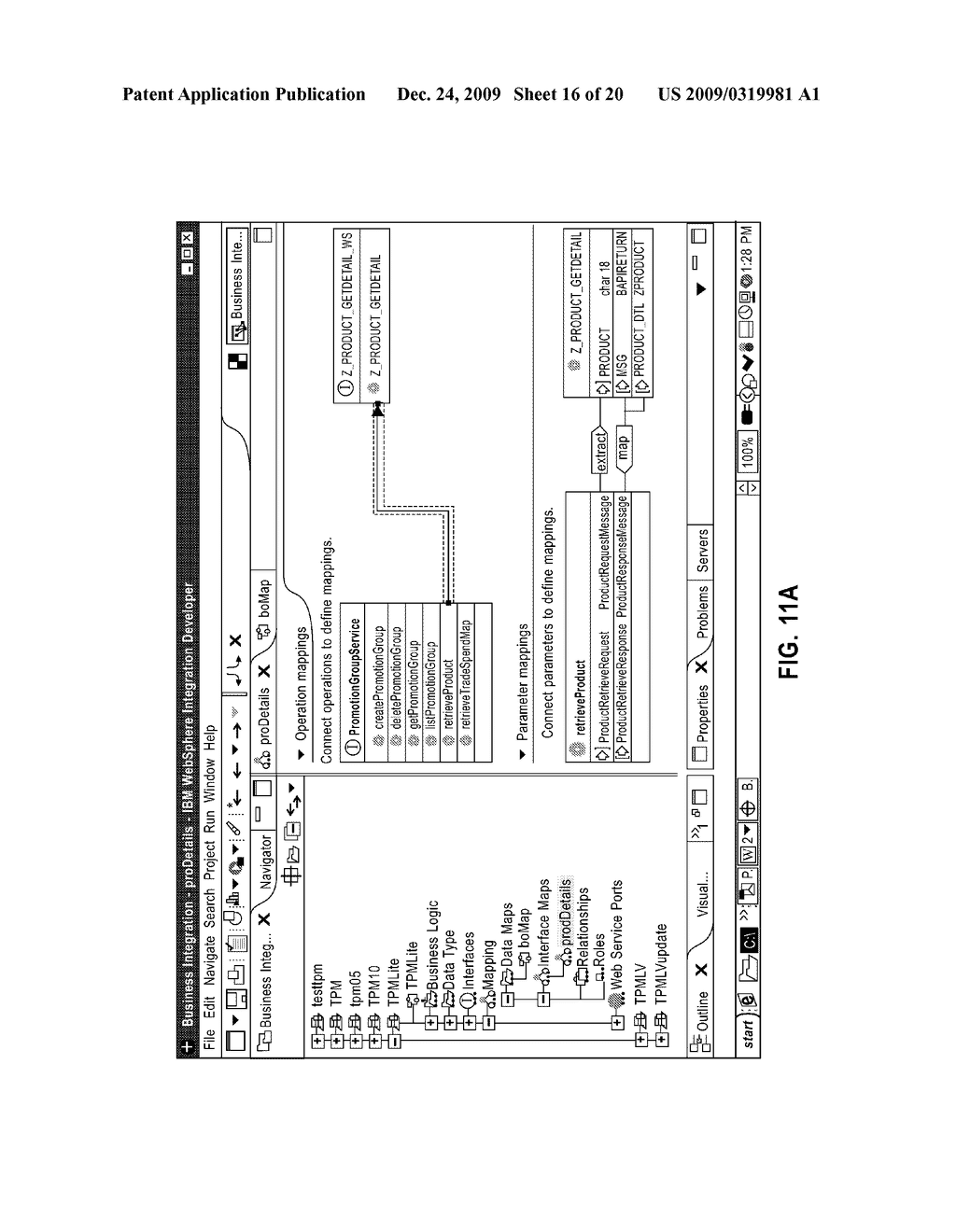 SYSTEM AND METHOD FOR GENERATING IMPLEMENTATION ARTIFACTS FOR CONTEXTUALLY-AWARE BUSINESS APPLICATIONS - diagram, schematic, and image 17