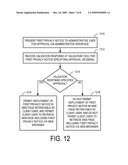 DEPLOYING PRIVACY POLICY IN A NETWORK ENVIRONMENT diagram and image