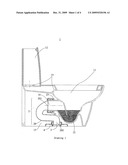 CONNECTION DEVICE BETWEEN TOILET AND DRAINPIPE diagram and image
