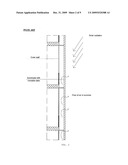 Double-skin and moveable-sunshade facade system diagram and image