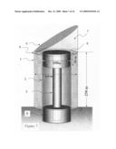 Safe energy-and water-independent building diagram and image