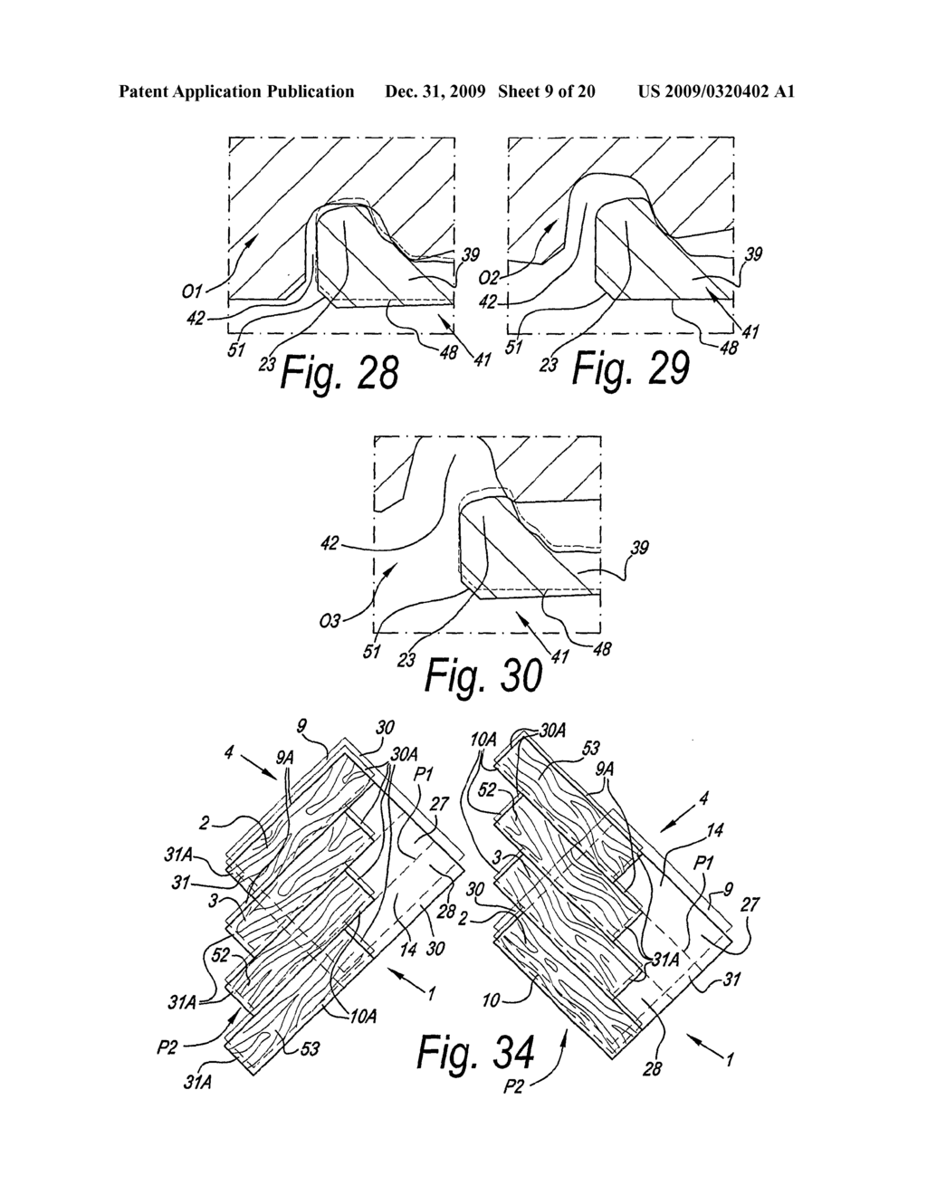 FLOOR ELEMENT, LOCKING SYSTEM FOR FLOOR ELEMENTS, FLOOR COVERING AND METHOD FOR COMPOSING SUCH FLOOR ELEMENTS TO A FLOOR COVERING - diagram, schematic, and image 10