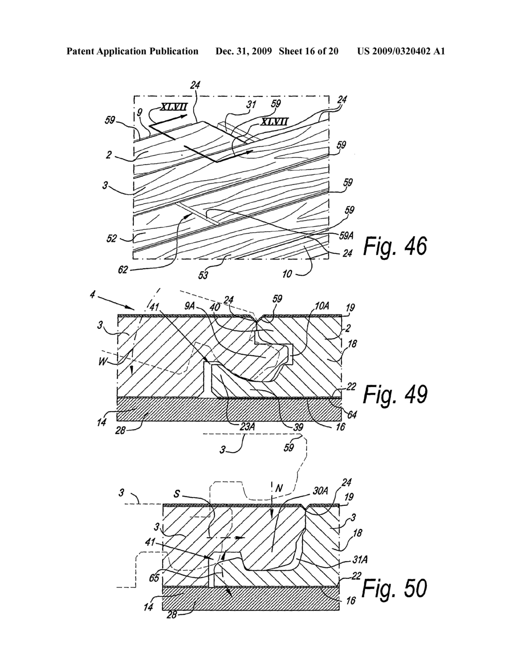 FLOOR ELEMENT, LOCKING SYSTEM FOR FLOOR ELEMENTS, FLOOR COVERING AND METHOD FOR COMPOSING SUCH FLOOR ELEMENTS TO A FLOOR COVERING - diagram, schematic, and image 17