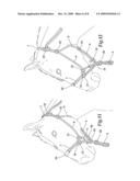 HORSE HALTER WITH CHIN STRAP diagram and image