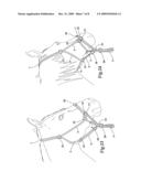 HORSE HALTER WITH CHIN STRAP diagram and image