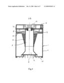 CYCLONE SEPARATING DEVICE OF A CLEANER diagram and image