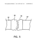 Air filter with integral inter-filter gap filler diagram and image