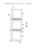 Air filter with integral inter-filter gap filler diagram and image