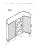 Filter Frame Attachment and Fluted Filter Having Same diagram and image