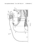 INFLATABLE SEAL ASSEMBLY BETWEEN AN ENGINE INLET AND A VEHICLE diagram and image