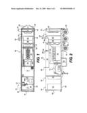 Exhaust gas deflector for system for generating electric power diagram and image