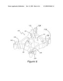 Turbocharger System for Internal Combustion Engine With Reduced Footprint Turbocharger Mounting Pedestal diagram and image