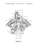 Pedestal Mounted Turbocharger System for Internal Combustion Engine diagram and image