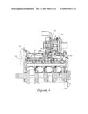 Turbocharger System for Internal Combustion Engine With Internal Isolated Turbocharger Oil Drainback Passage diagram and image