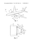 Systems and methods for reducing noise from jet engine exhaust diagram and image