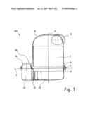 AIR FILTER HOUSING FOR AN AIR FILTER ELEMENT diagram and image