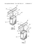 Dust shield for refractory hanger diagram and image