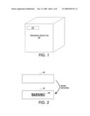 TEMPERATURE SENSITIVE LABEL FOR DETECTING TEMPERATURE CHANGES TO A TEMPERATURE SENSITIVE ITEM diagram and image