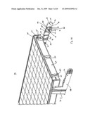 PHOTOVOLTAIC MODULE WITH REMOVABLE WIND DEFLECTOR diagram and image