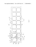 PHOTOVOLTAIC MODULE WITH DRAINAGE FRAME diagram and image