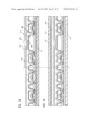 METHOD OF TRANSFERRING A LAMINATE AND METHOD OF MANUFACTURING A SEMICONDUCTOR DEVICE diagram and image