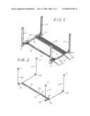 LIFTING DEVICE, PARTICULARLY FOR MOTOR VEHICLES diagram and image