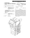 BILL ACCETOR WITH A GATE CONTROL UNIT diagram and image