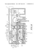 BILL ACCETOR WITH A GATE CONTROL UNIT diagram and image