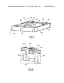 PROTECTION DEVICE FOR AN ELECTRONIC CARD diagram and image