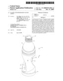 Plastic container having vacuum panels diagram and image